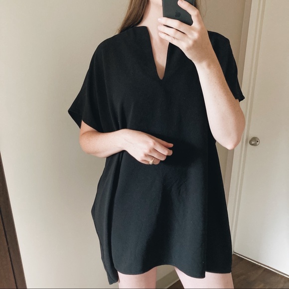American Apparel Oversized Black Tunic 